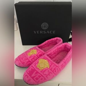 Versace Slippers Pink $280 OBO